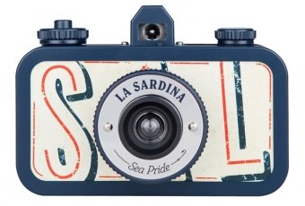 La Sardina &quot;Sea Pride&quot; Lomography 35mm Film-Kamera