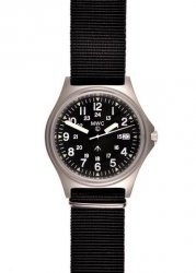 MWC G10BH (12/24 Stunden-Markierungen) Edelstahl-Finish G1012 / 24