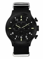 MWC Mil-Tec III PVD-Edelstahl-Militärpiloten Chronograph MTECIII / PVD