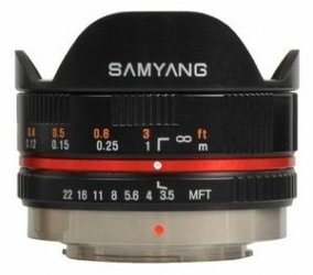 Samyang 7.5mm f / 3.5-Objektiv für Micro 4/3