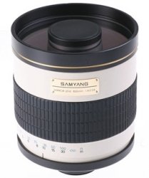 Samyang 800mm f / 8,0 Spiegeltele für Micro 4/3