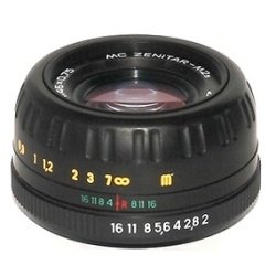 Zenitar 50mm f2.0 Objektiv für Olympus 4/3 AF-confirm