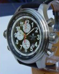 XXL-Militär NAVI-PILOT -Stopp-Chronograph Aeromatic-Uhr A1131