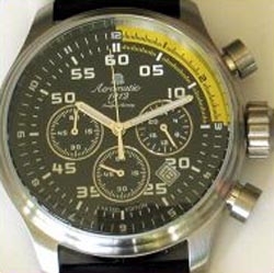 XXL-Pilot DEFENDER Chronograph Aeromatic-Uhr A1203