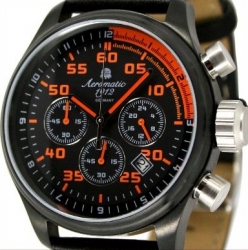 XXL-Pilot DEFENDER Chronograph Aeromatic-Uhr A1325