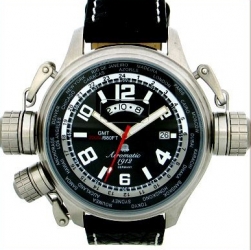 XXL-Pilot DEFENDER GMT Aeromatic-Uhr A1298