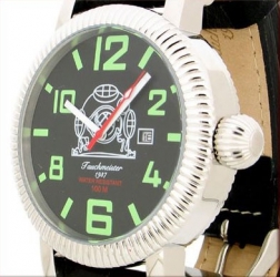 XXL U-BOOT (Bunker) Swiss-Big-Date Schwer T0174