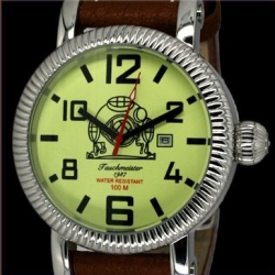 XXL U-BOOT (Bunker) Swiss-Big-Date Schwer T0198