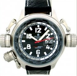 XXL-Pilot Defender Big-Date Aeromatic-Uhr A1299