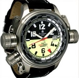 XXL-Pilot DEFENDER GMT Aeromatic-Uhr A1338