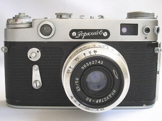 Zorki-6 35mm Entfernungsmesser russische Kamera Industar-50 (3,5 / 50 mm) Objektiv