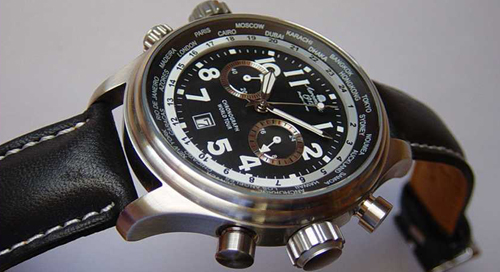 XXL-Pilot DEFENDER "World-Tour" Chronograph A1113