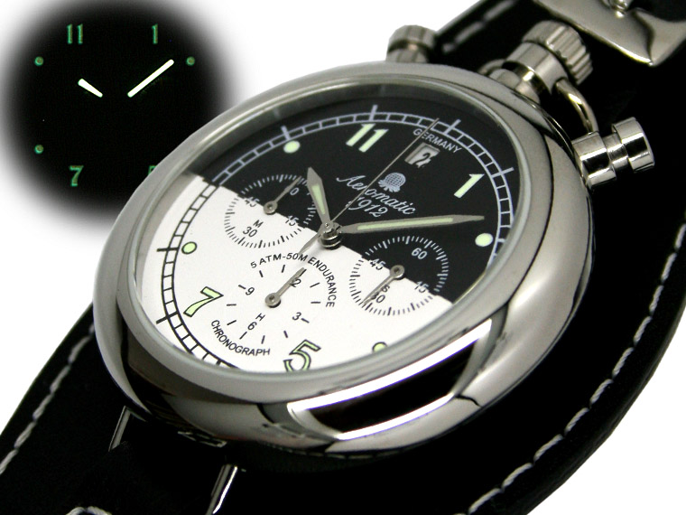 Deutsch 1.WW RETRO Aviator Chronograph A1339