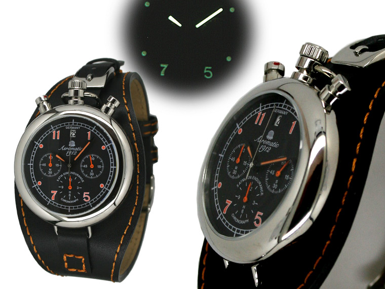 Deutsch 1.WW RETRO Aviator Chronograph A1341