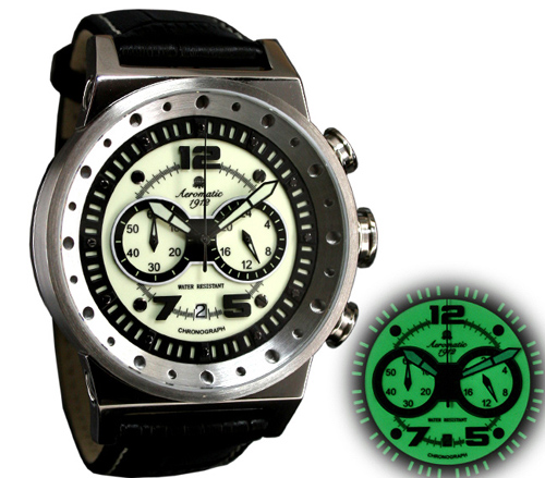 XL-Militär Chronograph 3-D Wahl A1345