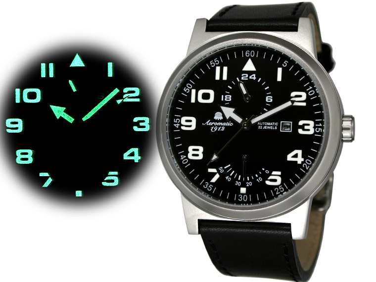 XL Retro-Design Versuchs 24H + Powerreserve-Anzeige A1348