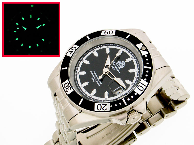 Automatische Professional Diver Datum-U-BOOT SUB. 600m T0081