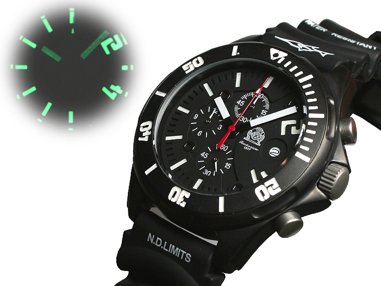 Marine-Kampf-Diver Chrono "Professional Deep Sea" 20bar T0218