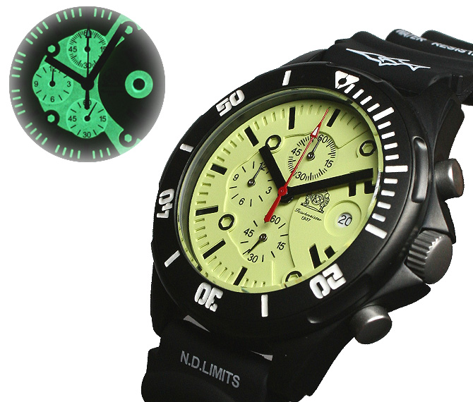 Marine-Kampf-Diver Chrono "Professional Deep Sea" 20bar T0226